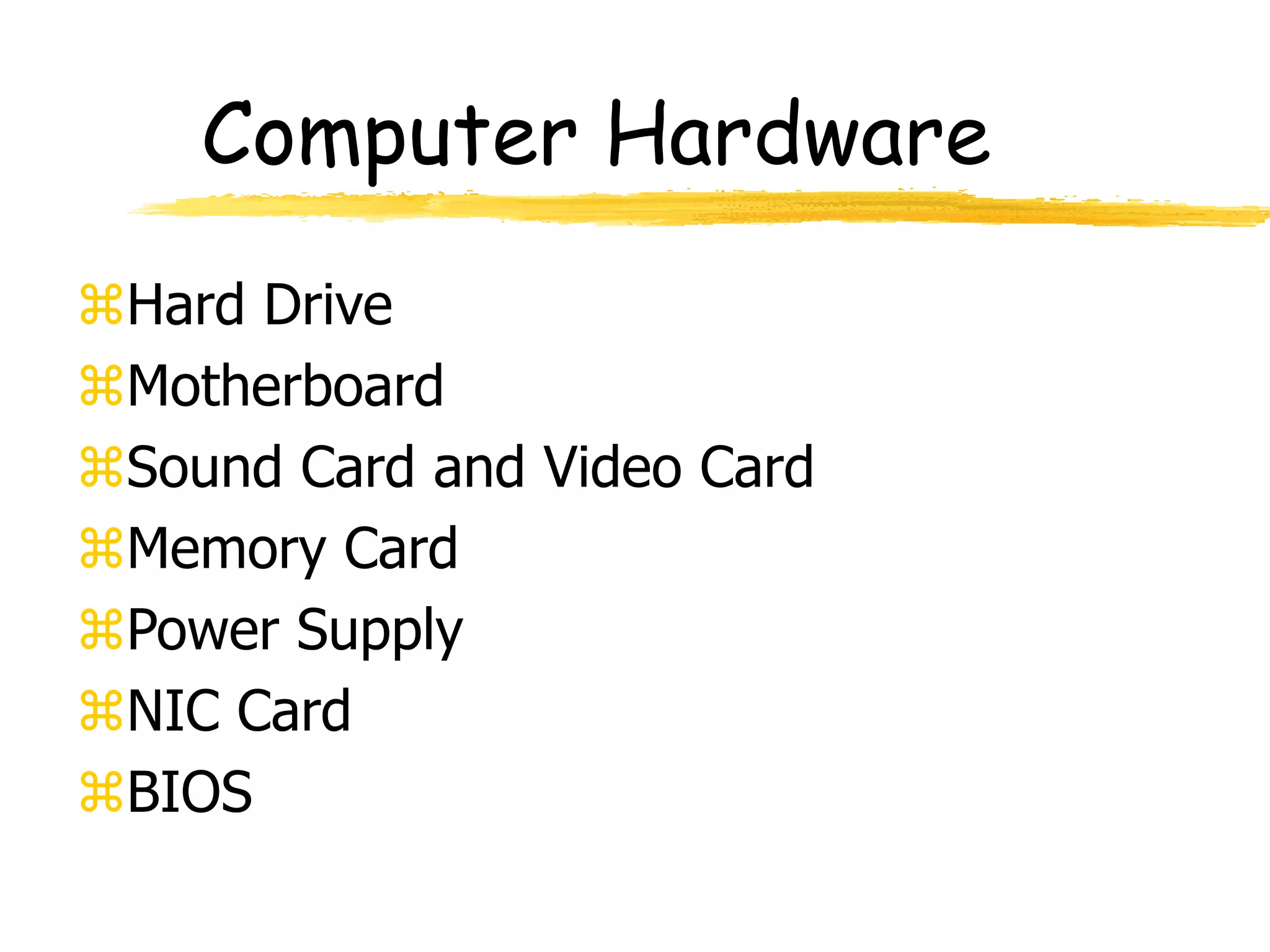 Computer basic for kids | PPSX | Data Storage and Warehousing | Computing