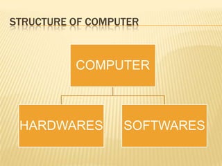 STRUCTURE OF COMPUTER