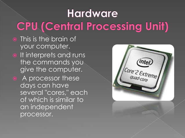 Computer Basics | PPT