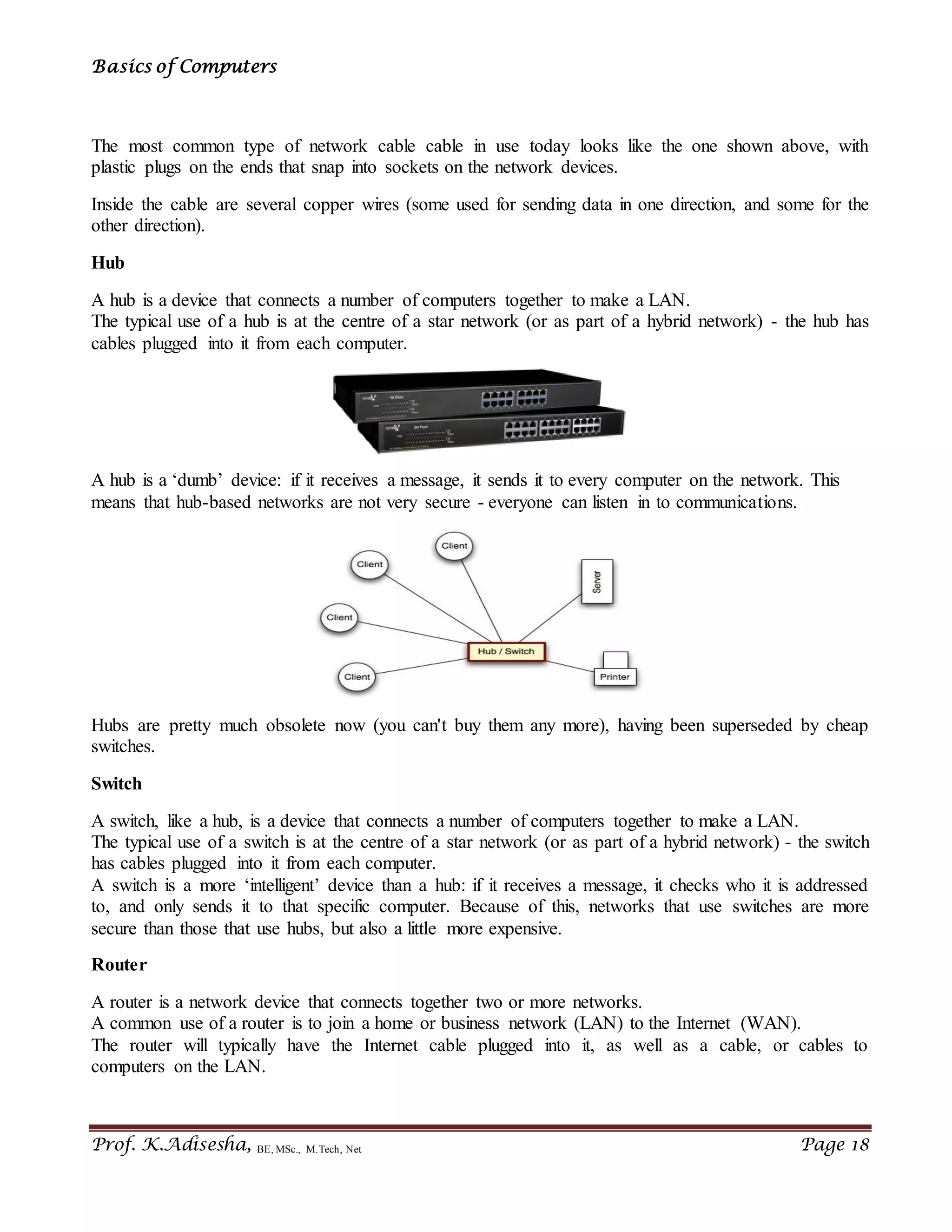 Computer basics | PDF | Data Storage and Warehousing | Computing