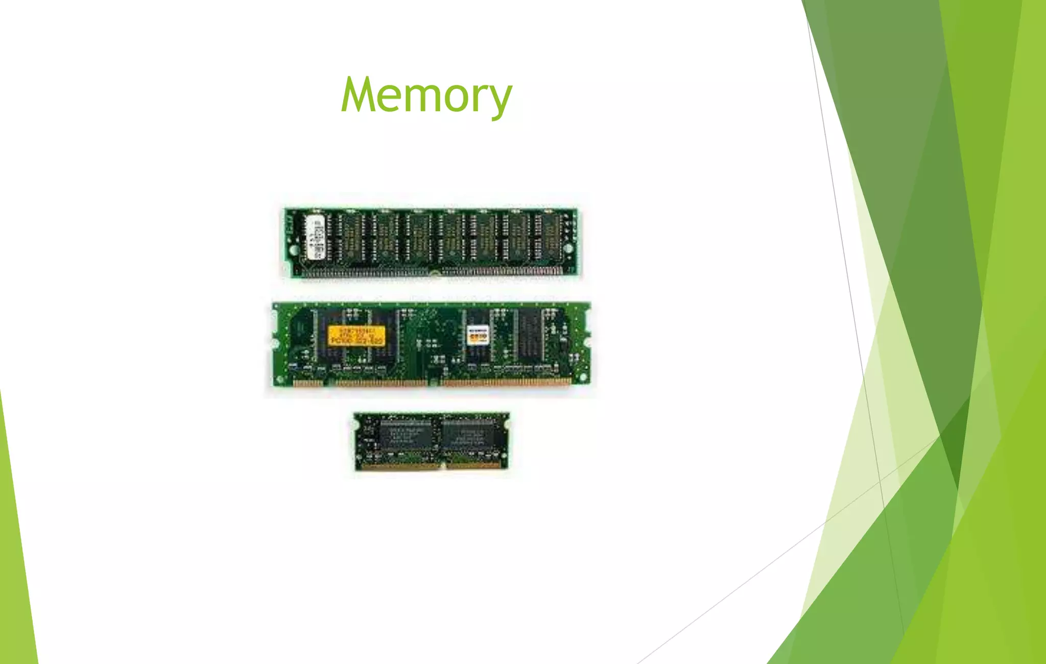 Memory
 