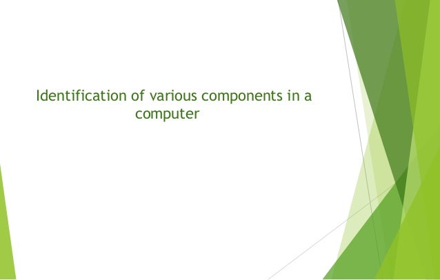 Computer basics Intro