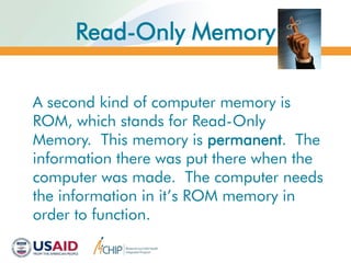 Computer Basics -Just How does a computer work | PDF