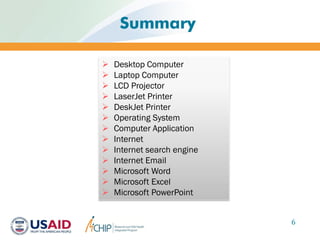 Computer Basics -Just How does a computer work | PDF