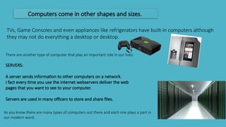 Understanding Knowledge Computers Understanding the knowledge about computers | PPTX