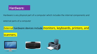 Understanding the knowledge about computers | PPTX