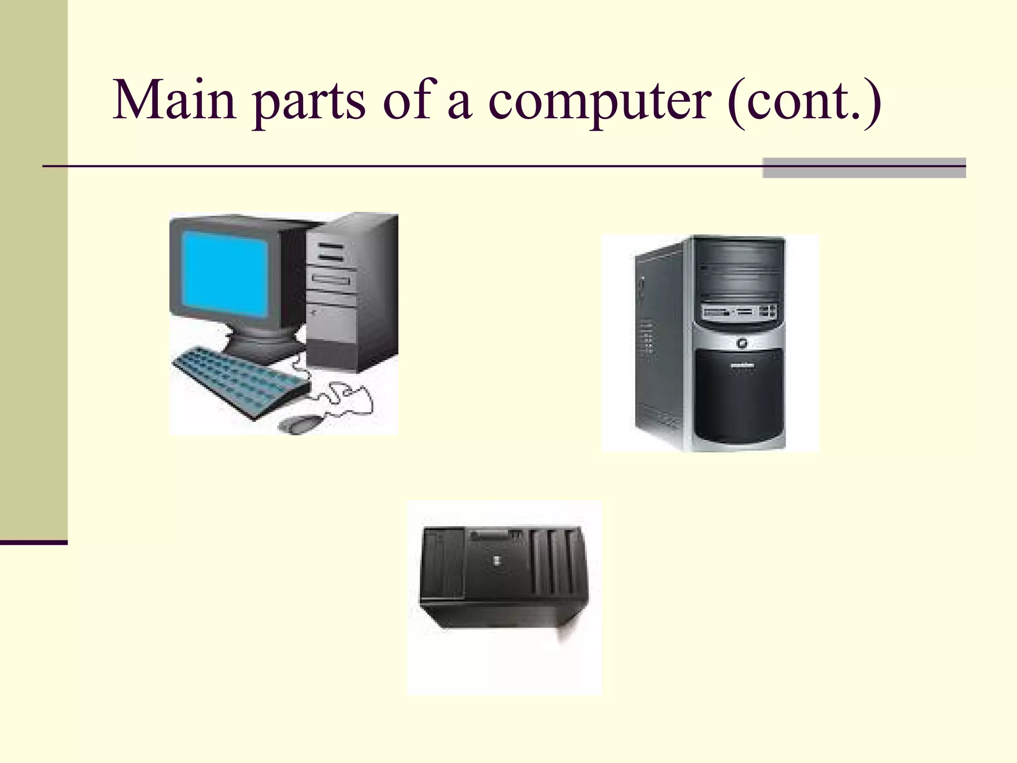 Computer Basics 101 Slide Show Presentation | PPT