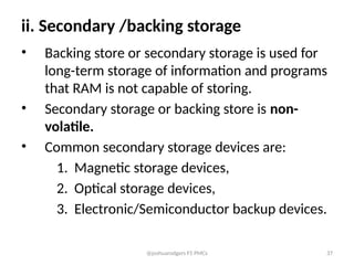 Comprehensive Introduction to Computer Basics and CPU Architecture | PPTX