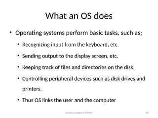 Comprehensive Introduction to Computer Basics and CPU Architecture | PPTX