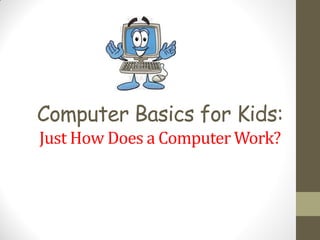 Computer_Basics_for_Kids_everything related to basic | PPT