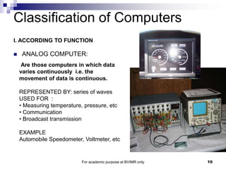 Computer basics unit-1 | PPTX