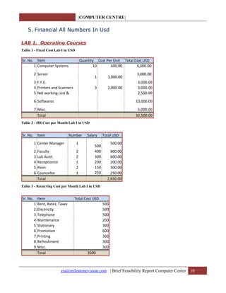 Computer Training Center | PDF