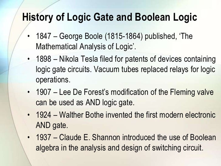 Computer Circuit Logic
