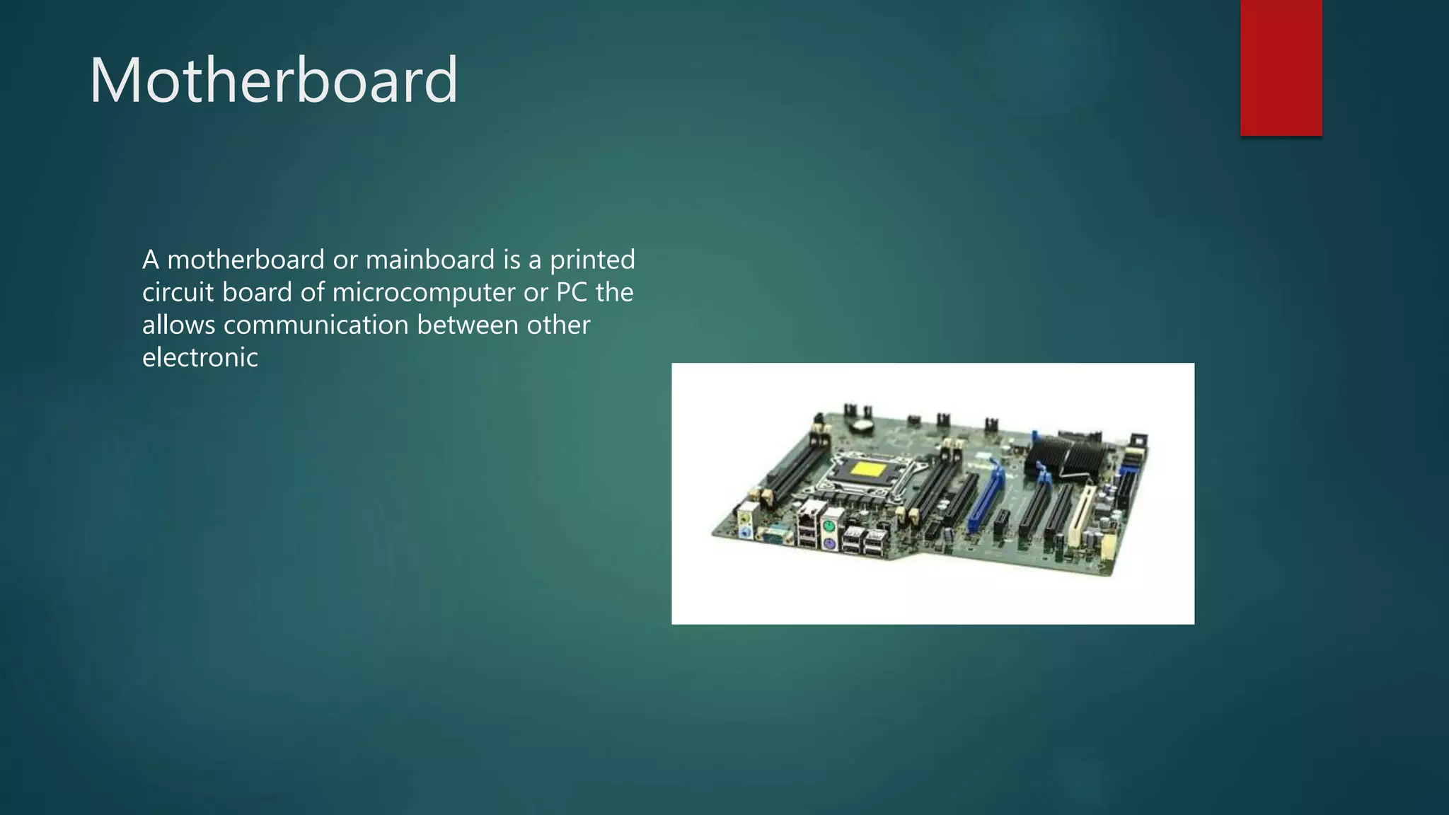 Computer components | PPT