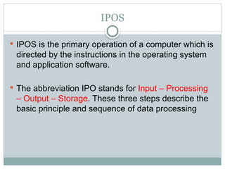 Computer Components for CXC IT ;krvmlesma; | PPTX