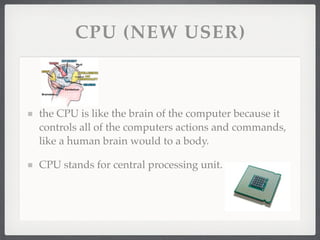 Computer components presentation cisco | PPT