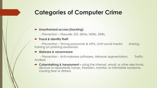 Computer Crime Notes.pdf from the lecturer | PDF