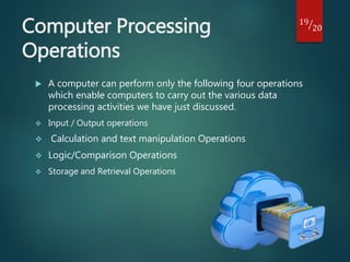 Computer data processing | PPTX