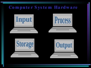 Computer System Hardware Input Process Storage Output 