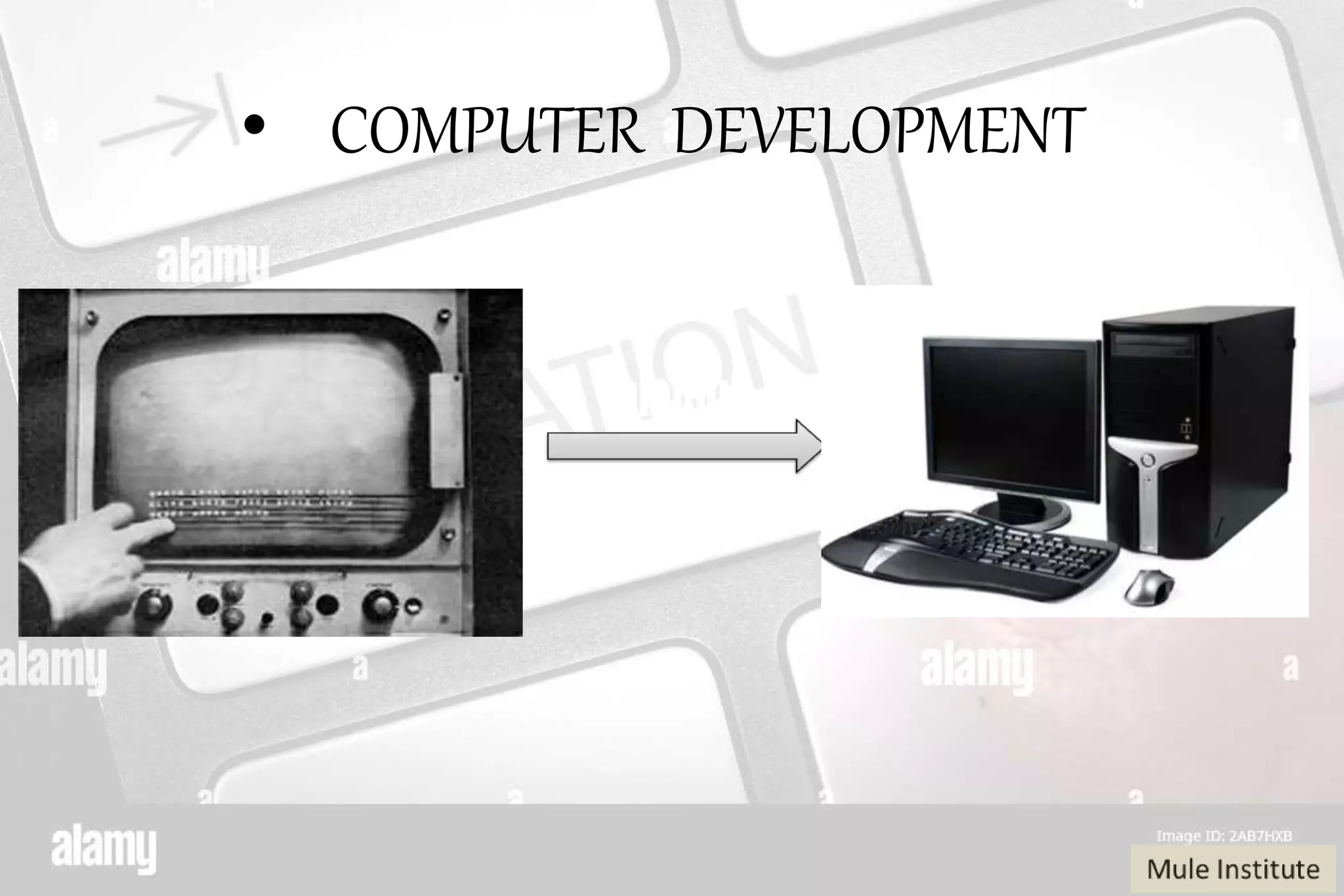 computer Development PPT created by Pooja Khamkar | PPTX