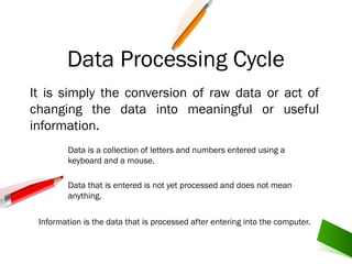 Understanding the Electronic Data Processing Cycle: Stages and Devices ...