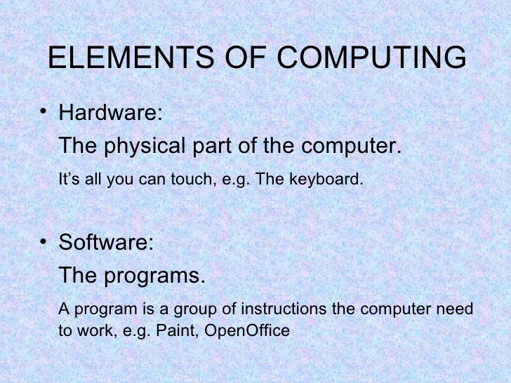 Computer Elements