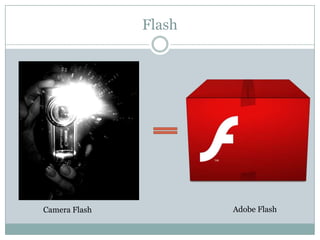 Flash
Camera Flash
Adobe Flash