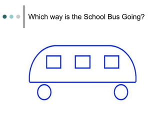 Which way is the School Bus Going? 