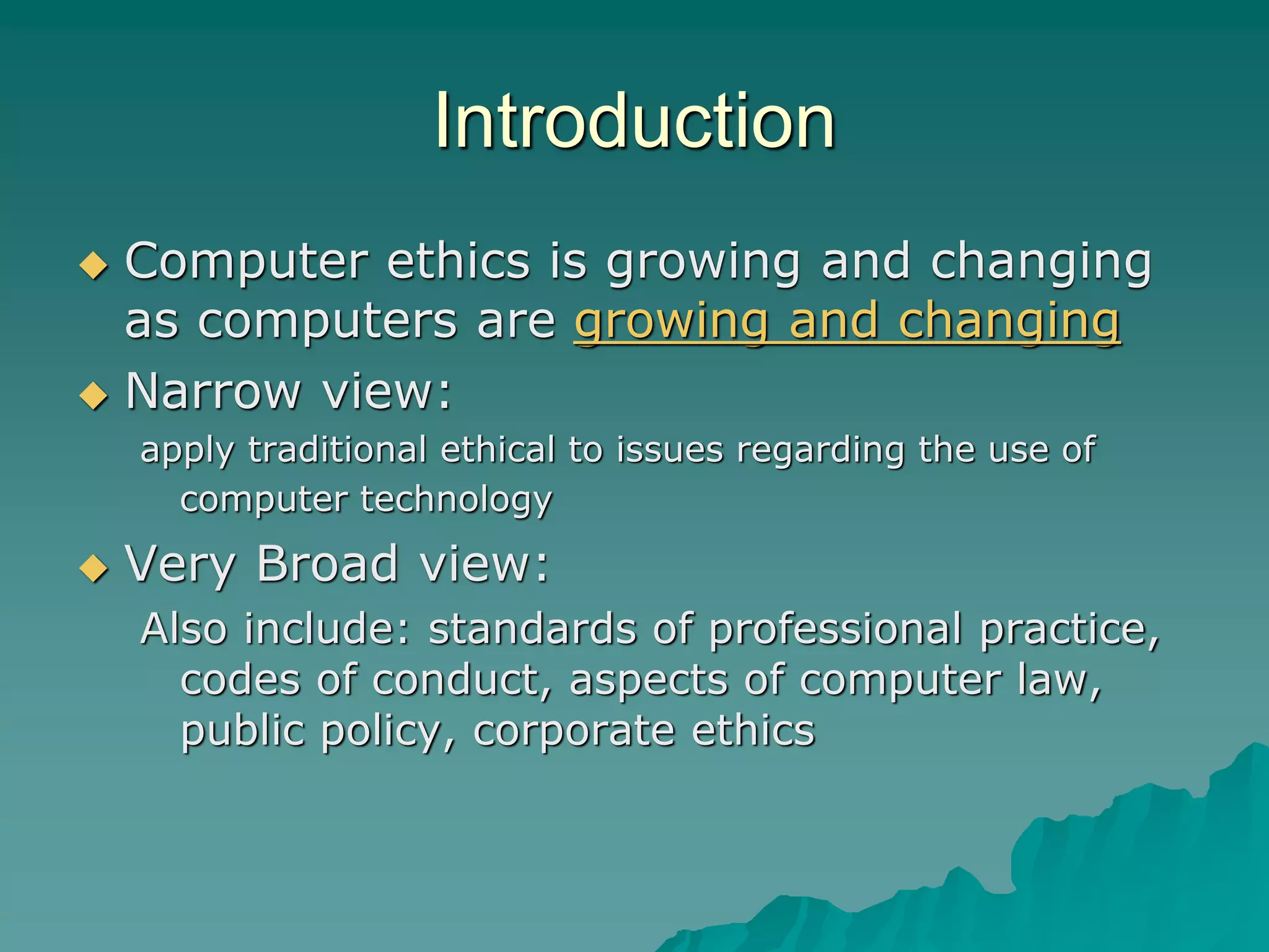 Computer ethics PDF
