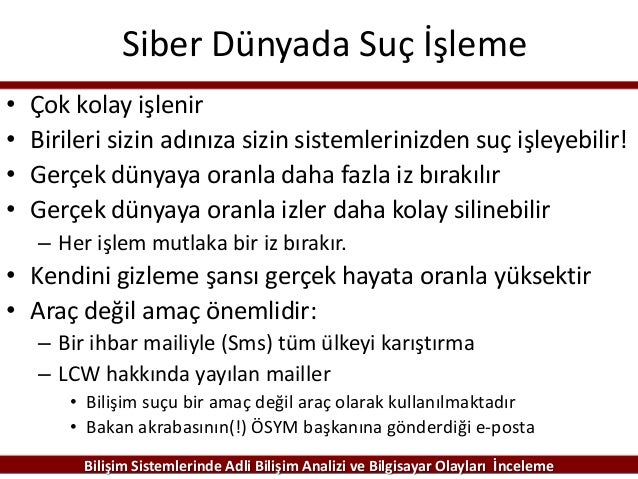 Siber suç örnekleri Siber suç örnekleri