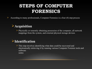 Computer forensics | PPT
