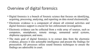 Computer Forensics -Introduction and the details | PPT