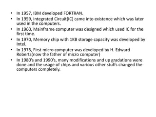 Fortran Computer Machine Computer for Management..pptx