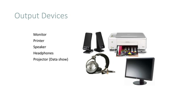 Computer fundamental short information about input and output devices ...