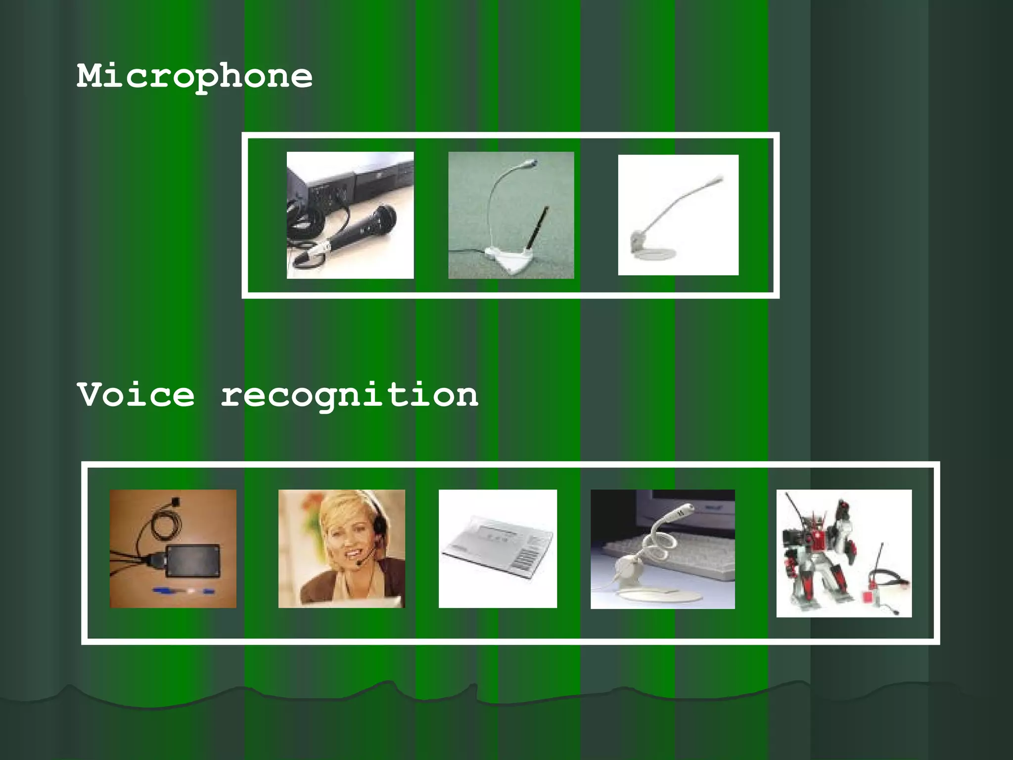 Microphone Voice recognition 