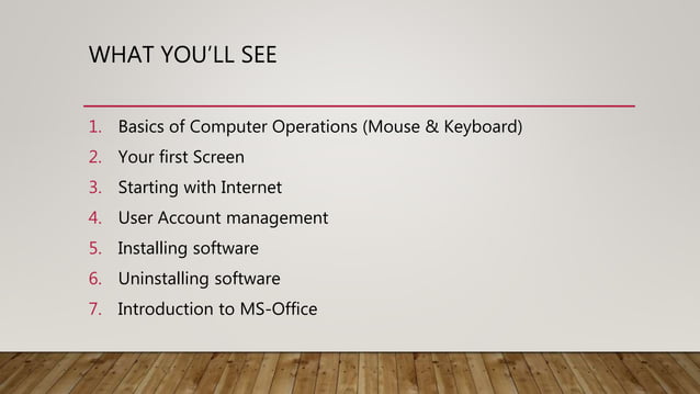 Computer fundamentals | PPT