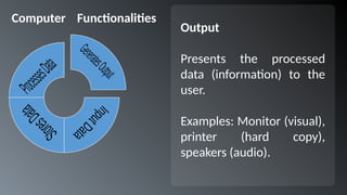 Computer Fundamentals. Computer Types and Functions | PPTX