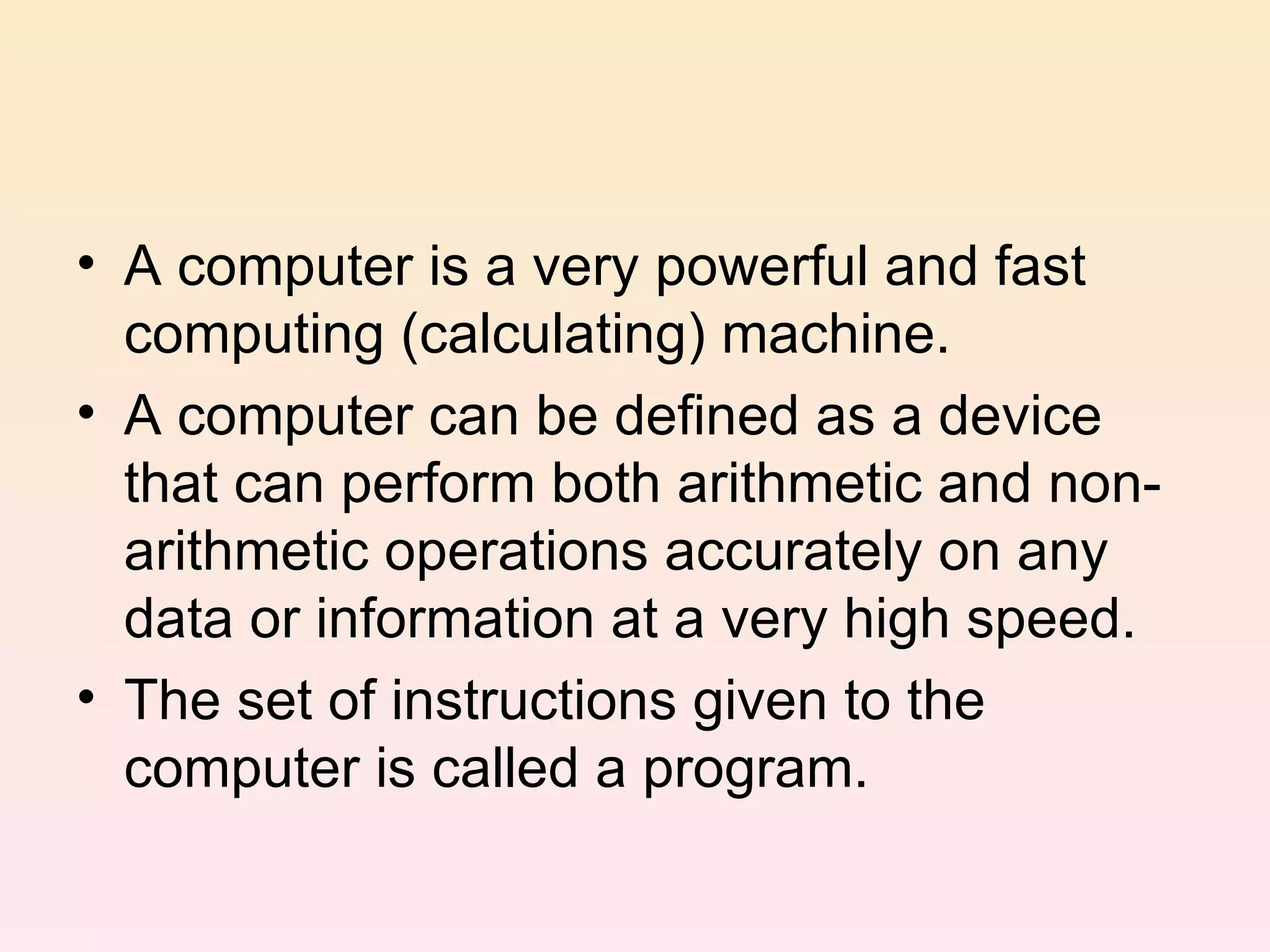 Computer Fundamentals | PPT