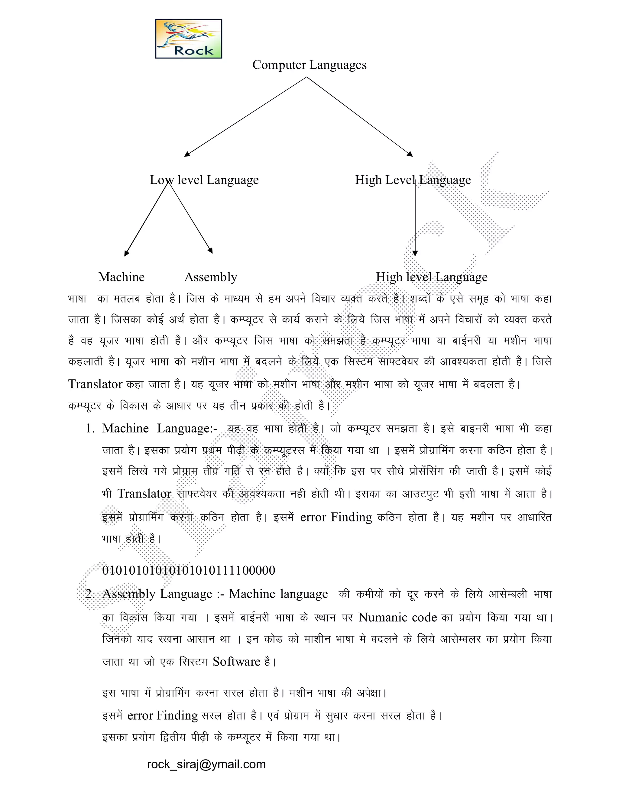Computer fundamentals hindi notes | PDF