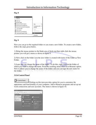 Computer fundamentals & window based application | PDF