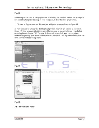 Computer fundamentals & window based application | PDF