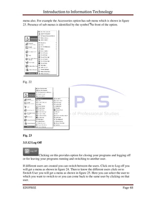 Computer fundamentals & window based application | PDF