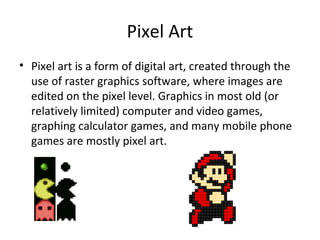 Computer Game Graphics Types Computer game graphics | PPT