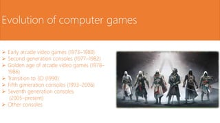 Computer games | PPTX