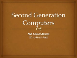 Md: Foysal Ahmed
ID : 161-15-7492
 