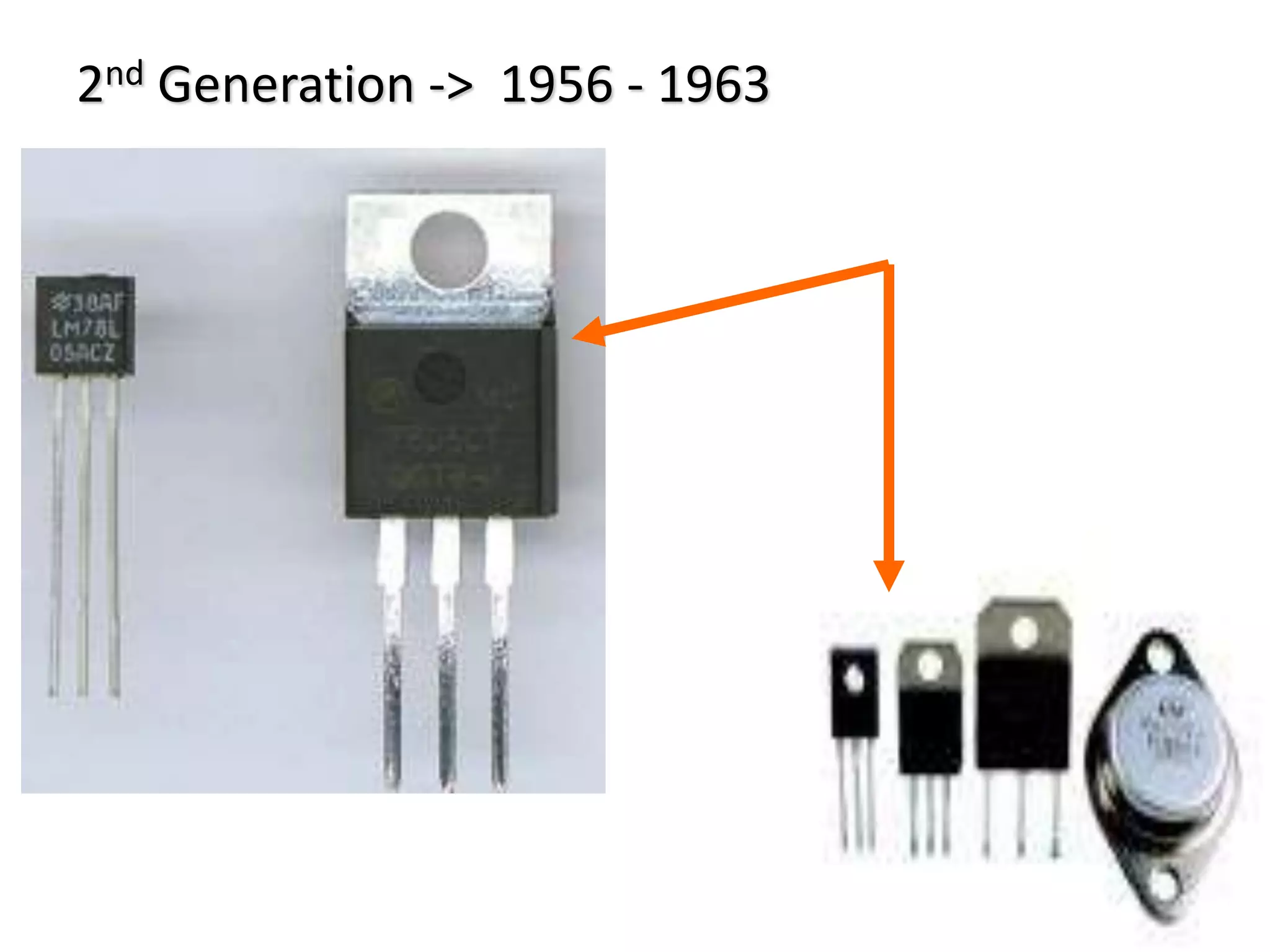 2nd Generation -> 1956 - 1963
 