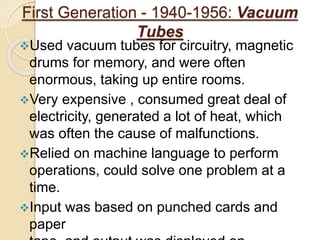 Computer generations | PPT
