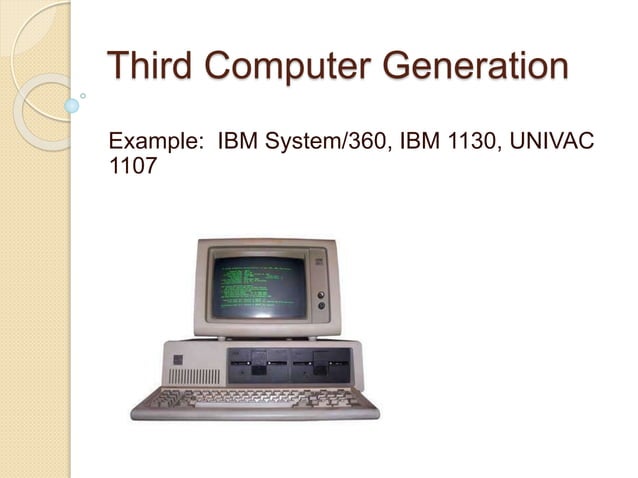 Computer generations | PPT