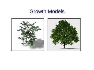 Growth Models
 