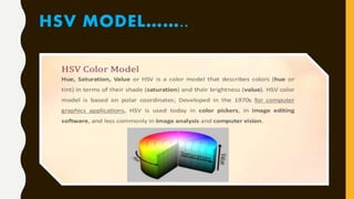 HSV MODEL……..
 